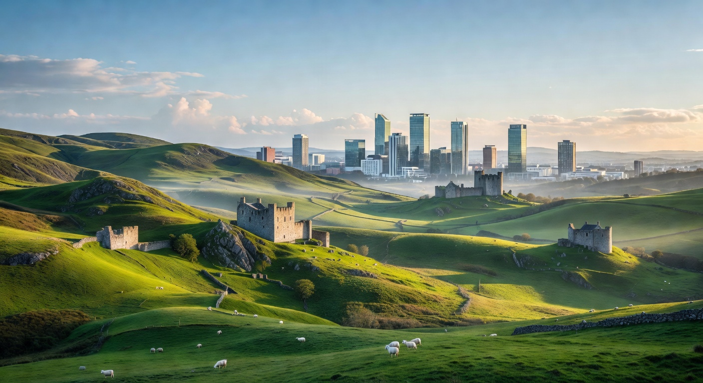Ireland landscape