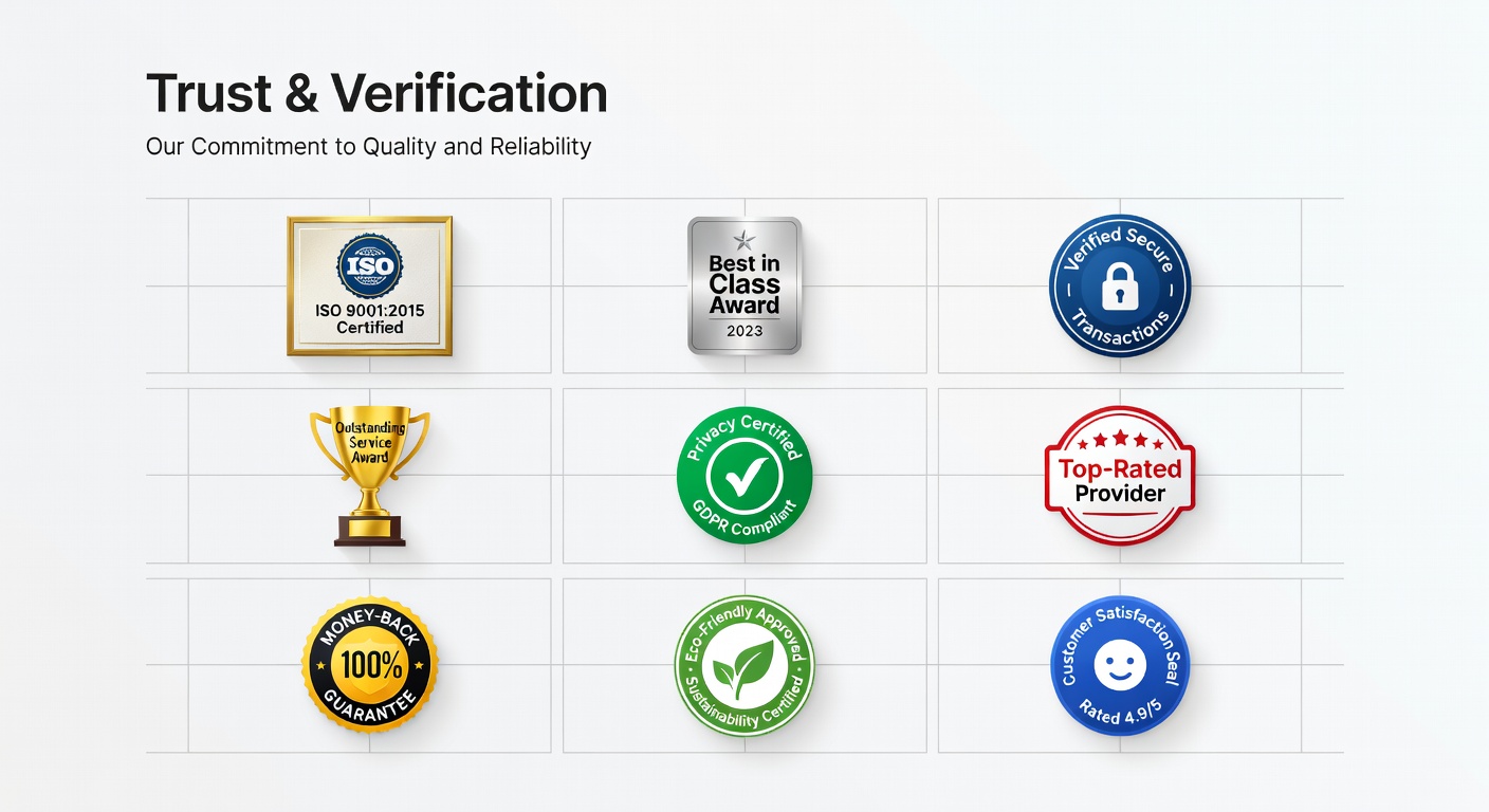 Our awards and certifications